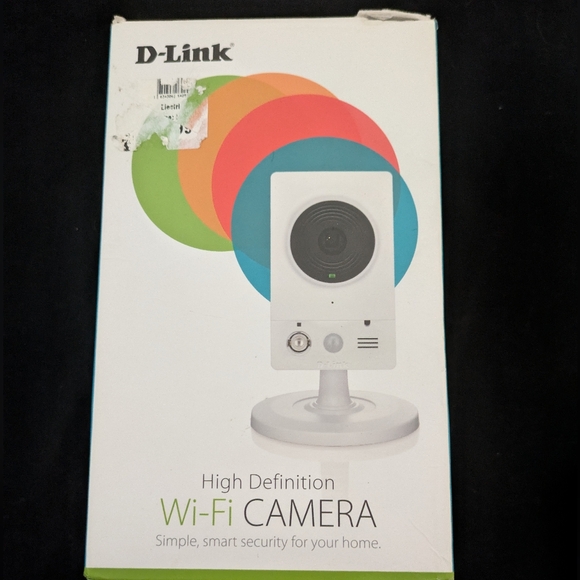 D-Link White Security Camera New In Box - Picture 2 of 10